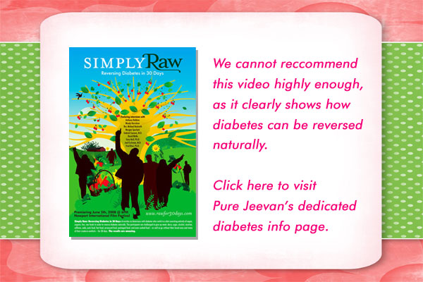 Diabetes IS reversible! What? You don't think so? Well, visit this page first... then see what you think! Diabetes IS reversible! What? You don't think so? Well, visit this page first... then see what you think!
