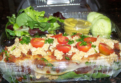 raw food photo: raw lasagna