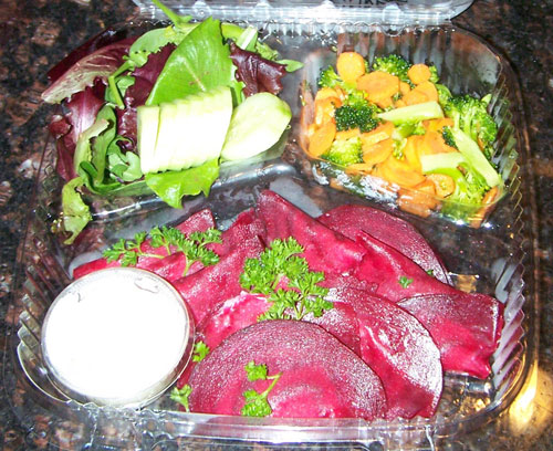 raw food photo: Beet Ravioli