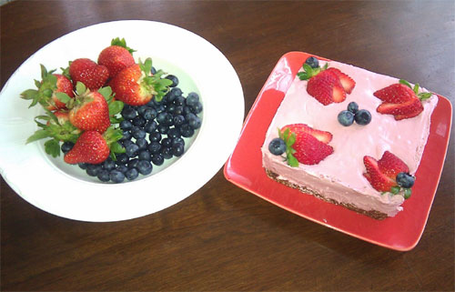 raw food photo: Raw Cheese Cake
